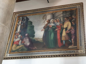 paintings in igreja de santo estevao